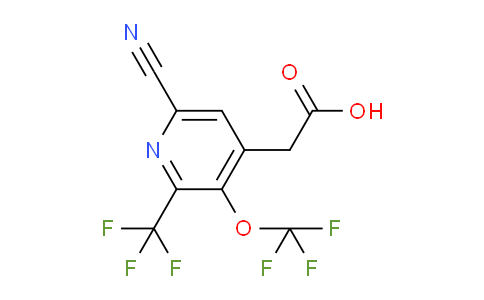 AM173805 | 1804814-00-3 | 6-Cyano-3-(trifluoromethoxy)-2-(trifluoromethyl)pyridine-4-acetic acid