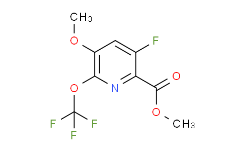 AM173808 | 1804306-56-6 | Methyl 3-fluoro-5-methoxy-6-(trifluoromethoxy)pyridine-2-carboxylate