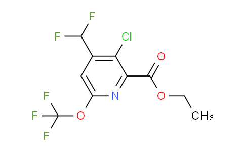 AM173811 | 1803957-86-9 | Ethyl 3-chloro-4-(difluoromethyl)-6-(trifluoromethoxy)pyridine-2-carboxylate