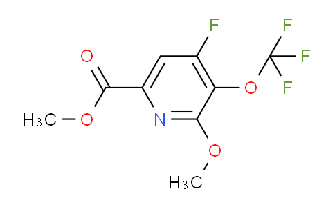 AM173812 | 1806177-89-8 | Methyl 4-fluoro-2-methoxy-3-(trifluoromethoxy)pyridine-6-carboxylate