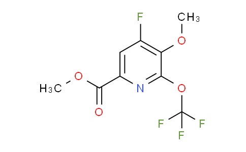 AM173815 | 1806263-20-6 | Methyl 4-fluoro-3-methoxy-2-(trifluoromethoxy)pyridine-6-carboxylate