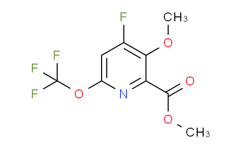 AM173817 | 1803700-70-0 | Methyl 4-fluoro-3-methoxy-6-(trifluoromethoxy)pyridine-2-carboxylate