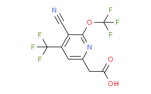 AM173818 | 1804323-84-9 | 3-Cyano-2-(trifluoromethoxy)-4-(trifluoromethyl)pyridine-6-acetic acid