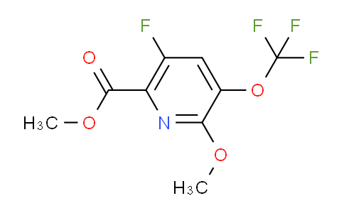 AM173819 | 1804328-64-0 | Methyl 5-fluoro-2-methoxy-3-(trifluoromethoxy)pyridine-6-carboxylate