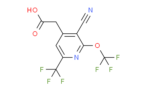 AM173823 | 1804780-13-9 | 3-Cyano-2-(trifluoromethoxy)-6-(trifluoromethyl)pyridine-4-acetic acid