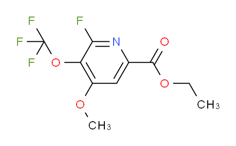 AM173824 | 1806177-99-0 | Ethyl 2-fluoro-4-methoxy-3-(trifluoromethoxy)pyridine-6-carboxylate