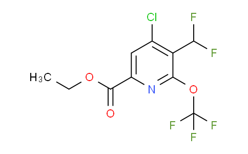 AM173828 | 1803700-54-0 | Ethyl 4-chloro-3-(difluoromethyl)-2-(trifluoromethoxy)pyridine-6-carboxylate