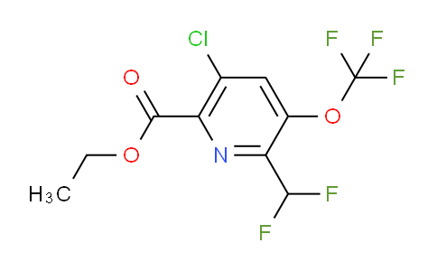 AM173832 | 1804558-23-3 | Ethyl 5-chloro-2-(difluoromethyl)-3-(trifluoromethoxy)pyridine-6-carboxylate