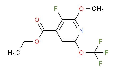 AM173837 | 1806255-16-2 | Ethyl 3-fluoro-2-methoxy-6-(trifluoromethoxy)pyridine-4-carboxylate