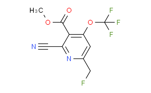 AM173839 | 1804449-28-2 | Methyl 2-cyano-6-(fluoromethyl)-4-(trifluoromethoxy)pyridine-3-carboxylate