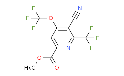 AM173841 | 1805922-96-6 | Methyl 3-cyano-4-(trifluoromethoxy)-2-(trifluoromethyl)pyridine-6-carboxylate