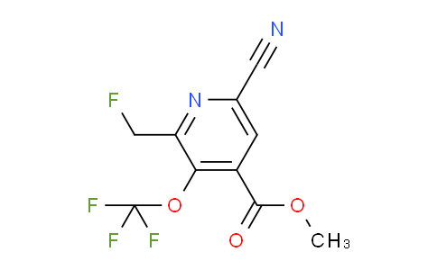 AM173842 | 1806162-07-1 | Methyl 6-cyano-2-(fluoromethyl)-3-(trifluoromethoxy)pyridine-4-carboxylate