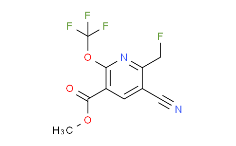 AM173845 | 1803665-03-3 | Methyl 3-cyano-2-(fluoromethyl)-6-(trifluoromethoxy)pyridine-5-carboxylate