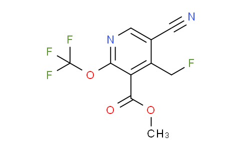 AM173847 | 1804304-10-6 | Methyl 5-cyano-4-(fluoromethyl)-2-(trifluoromethoxy)pyridine-3-carboxylate