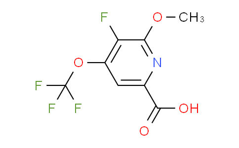 AM173849 | 1804305-39-2 | 3-Fluoro-2-methoxy-4-(trifluoromethoxy)pyridine-6-carboxylic acid