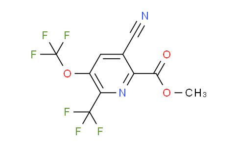 AM173851 | 1804623-67-3 | Methyl 3-cyano-5-(trifluoromethoxy)-6-(trifluoromethyl)pyridine-2-carboxylate