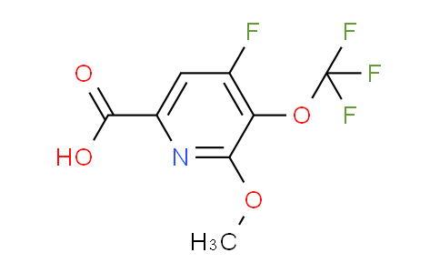 AM173852 | 1803700-55-1 | 4-Fluoro-2-methoxy-3-(trifluoromethoxy)pyridine-6-carboxylic acid