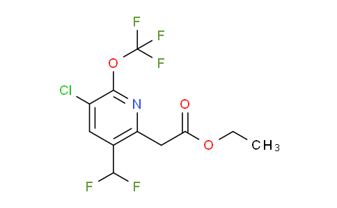 AM173857 | 1804641-41-5 | Ethyl 3-chloro-5-(difluoromethyl)-2-(trifluoromethoxy)pyridine-6-acetate