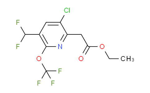 AM173860 | 1806250-75-8 | Ethyl 3-chloro-5-(difluoromethyl)-6-(trifluoromethoxy)pyridine-2-acetate