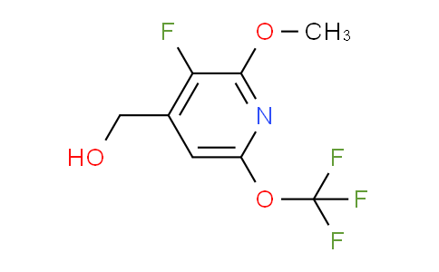 3-Fluoro-2-methoxy-6-(trifluoromethoxy)pyridine-4-methanol
