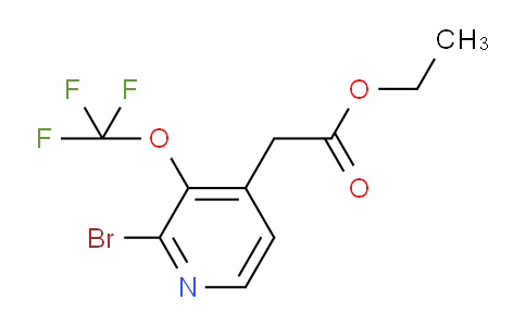 AM17387 | 1361698-40-9 | Ethyl 2-bromo-3-(trifluoromethoxy)pyridine-4-acetate
