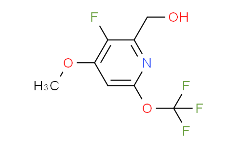3-Fluoro-4-methoxy-6-(trifluoromethoxy)pyridine-2-methanol