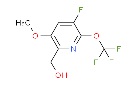 3-Fluoro-5-methoxy-2-(trifluoromethoxy)pyridine-6-methanol