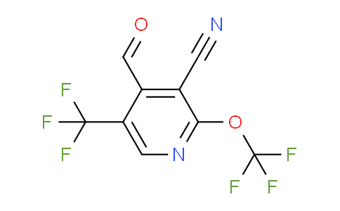 AM173885 | 1806188-00-0 | 3-Cyano-2-(trifluoromethoxy)-5-(trifluoromethyl)pyridine-4-carboxaldehyde