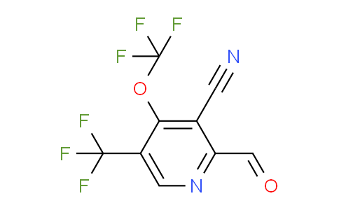 AM173888 | 1803666-44-5 | 3-Cyano-4-(trifluoromethoxy)-5-(trifluoromethyl)pyridine-2-carboxaldehyde
