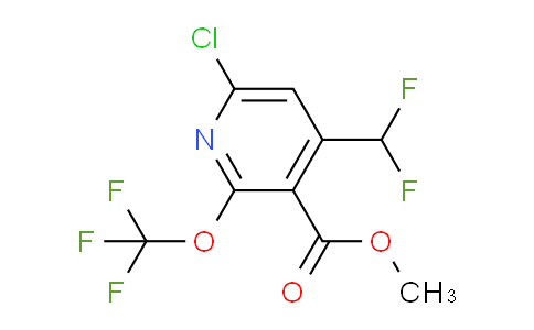 AM173890 | 1806148-98-0 | Methyl 6-chloro-4-(difluoromethyl)-2-(trifluoromethoxy)pyridine-3-carboxylate
