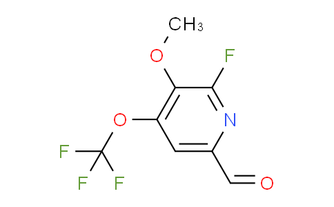 AM173893 | 1804324-20-6 | 2-Fluoro-3-methoxy-4-(trifluoromethoxy)pyridine-6-carboxaldehyde