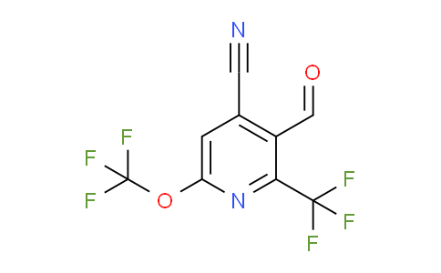 AM173900 | 1804735-02-1 | 4-Cyano-6-(trifluoromethoxy)-2-(trifluoromethyl)pyridine-3-carboxaldehyde
