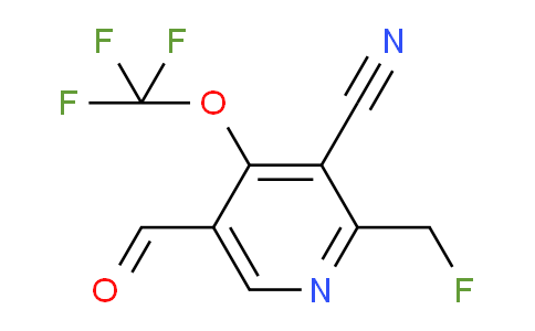 AM173904 | 1804813-27-1 | 3-Cyano-2-(fluoromethyl)-4-(trifluoromethoxy)pyridine-5-carboxaldehyde