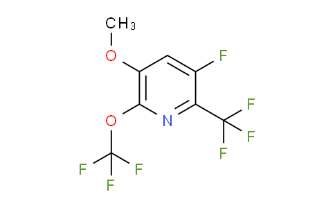 AM173905 | 1804303-52-3 | 3-Fluoro-5-methoxy-6-(trifluoromethoxy)-2-(trifluoromethyl)pyridine