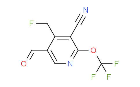 AM173907 | 1806076-18-5 | 3-Cyano-4-(fluoromethyl)-2-(trifluoromethoxy)pyridine-5-carboxaldehyde