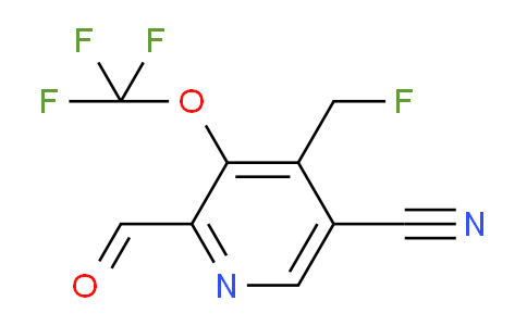 AM173909 | 1804319-47-8 | 5-Cyano-4-(fluoromethyl)-3-(trifluoromethoxy)pyridine-2-carboxaldehyde