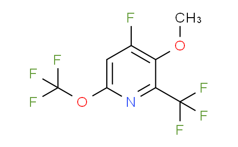 4-Fluoro-3-methoxy-6-(trifluoromethoxy)-2-(trifluoromethyl)pyridine