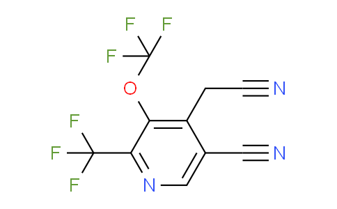 AM173919 | 1806077-13-3 | 5-Cyano-3-(trifluoromethoxy)-2-(trifluoromethyl)pyridine-4-acetonitrile
