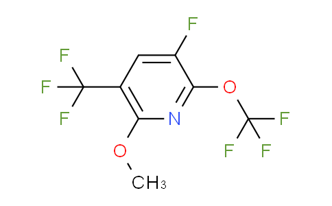 AM173922 | 1803651-71-9 | 3-Fluoro-6-methoxy-2-(trifluoromethoxy)-5-(trifluoromethyl)pyridine