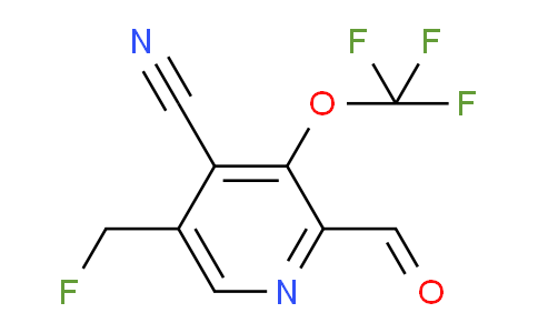AM173923 | 1804337-59-4 | 4-Cyano-5-(fluoromethyl)-3-(trifluoromethoxy)pyridine-2-carboxaldehyde