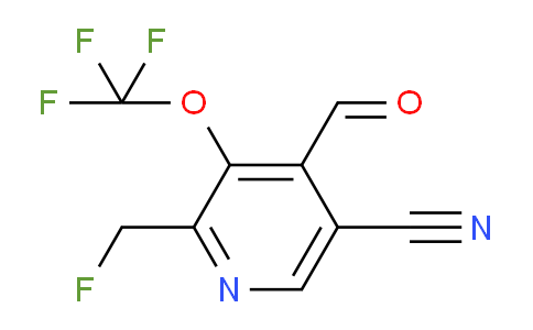 AM173924 | 1804734-24-4 | 5-Cyano-2-(fluoromethyl)-3-(trifluoromethoxy)pyridine-4-carboxaldehyde