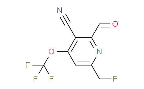 AM173926 | 1804780-20-8 | 3-Cyano-6-(fluoromethyl)-4-(trifluoromethoxy)pyridine-2-carboxaldehyde