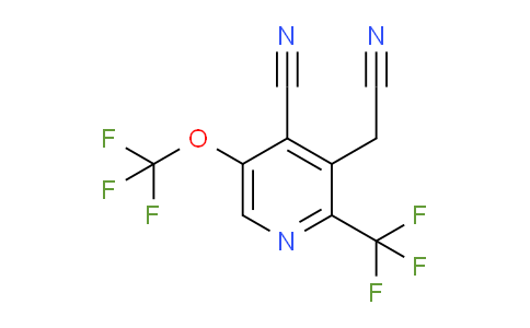 AM173927 | 1806077-12-2 | 4-Cyano-5-(trifluoromethoxy)-2-(trifluoromethyl)pyridine-3-acetonitrile