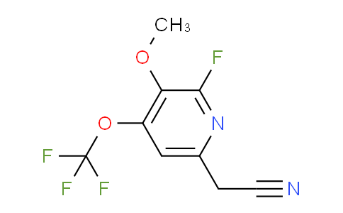 AM173929 | 1806719-43-6 | 2-Fluoro-3-methoxy-4-(trifluoromethoxy)pyridine-6-acetonitrile