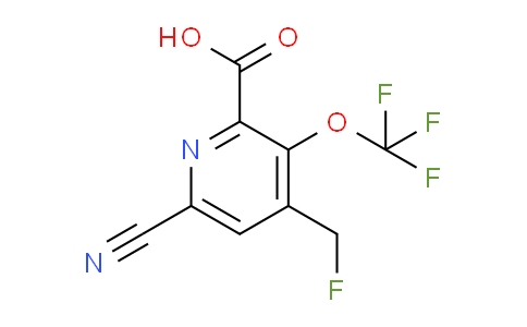 AM173934 | 1804319-70-7 | 6-Cyano-4-(fluoromethyl)-3-(trifluoromethoxy)pyridine-2-carboxylic acid