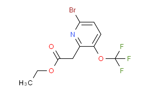 AM17394 | 1361882-04-3 | Ethyl 6-bromo-3-(trifluoromethoxy)pyridine-2-acetate