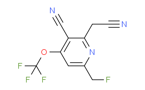 AM173950 | 1806075-91-1 | 3-Cyano-6-(fluoromethyl)-4-(trifluoromethoxy)pyridine-2-acetonitrile