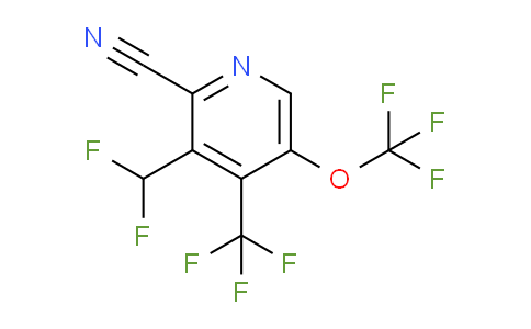 AM173958 | 1806163-79-0 | 2-Cyano-3-(difluoromethyl)-5-(trifluoromethoxy)-4-(trifluoromethyl)pyridine