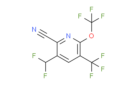 AM173960 | 1804321-27-4 | 2-Cyano-3-(difluoromethyl)-6-(trifluoromethoxy)-5-(trifluoromethyl)pyridine