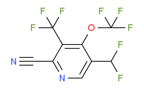 AM173968 | 1804321-33-2 | 2-Cyano-5-(difluoromethyl)-4-(trifluoromethoxy)-3-(trifluoromethyl)pyridine